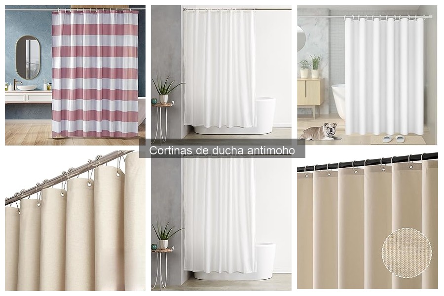 Comparativa: Cortinas de Ducha Antimoho vs. Tela
