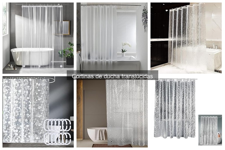 Comparativa: Cortinas de Ducha Translúcidas vs Opacas