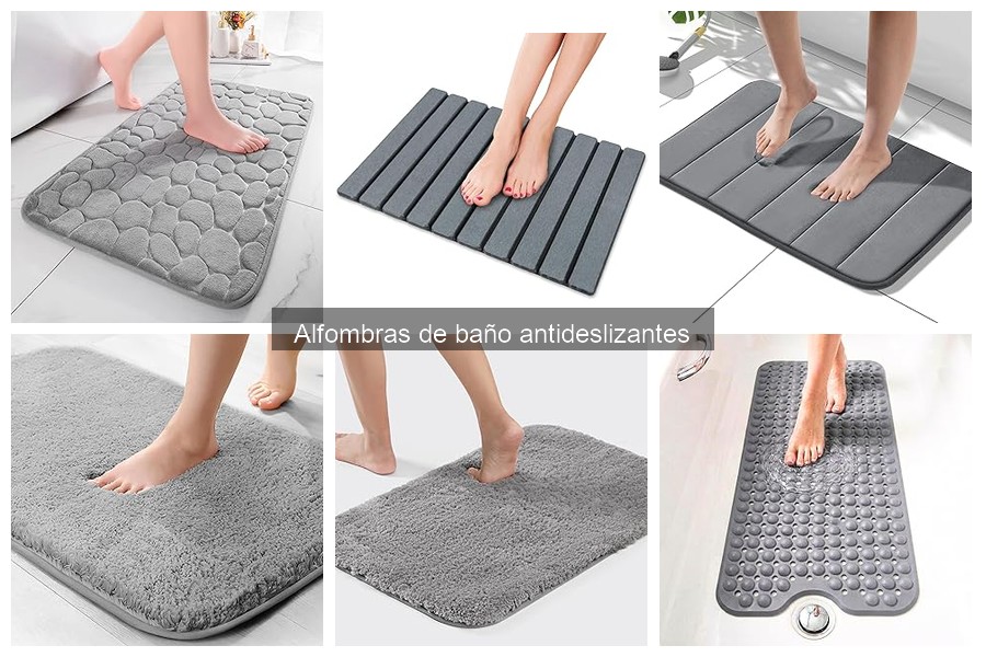 Comparativa de Alfombras de Baño Antideslizantes: Mejores Opciones