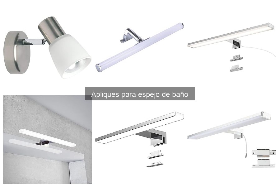 Comparativa de Apliques LED vs Halógenos para Espejos de Baño