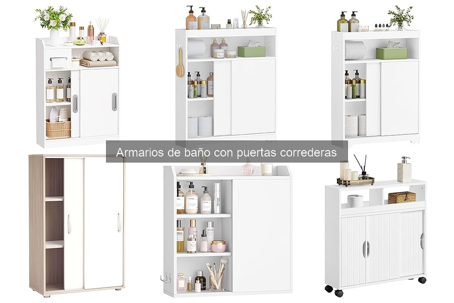 Comparativa de Armarios de Baño con Puertas Correderas