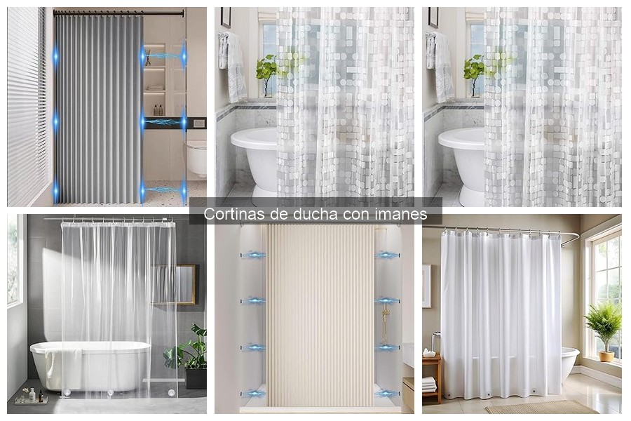 Comparativa de Cortinas de Ducha con Imanes: Mejores Marcas