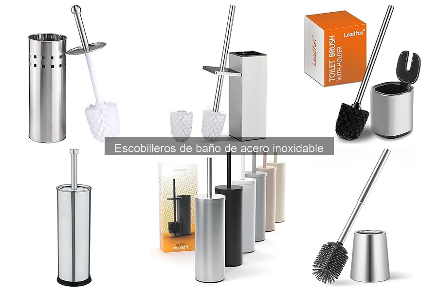 Comparativa de escobilleros de acero inoxidable y otros materiales