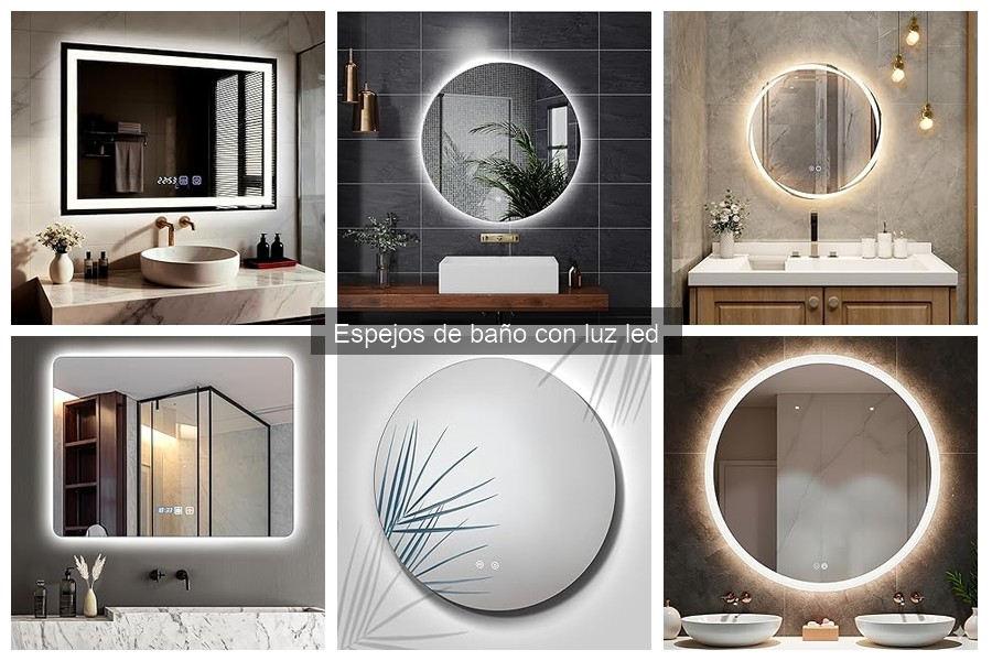 Comparativa de Espejos de Baño con Luz LED: Mejores Marcas