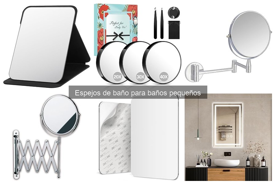 Comparativa de Espejos de Baño para Espacios Pequeños