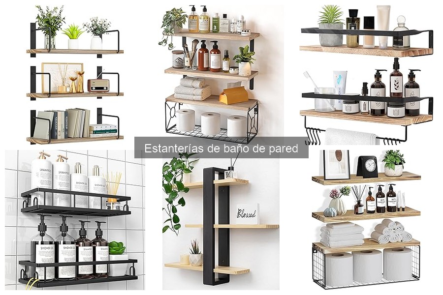 Comparativa de Estanterías de Baño de Pared: Marcas y Opiniones