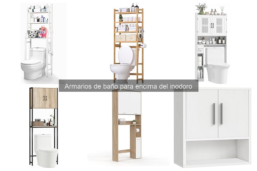 Comparativa de los mejores armarios de baño sobre el inodoro