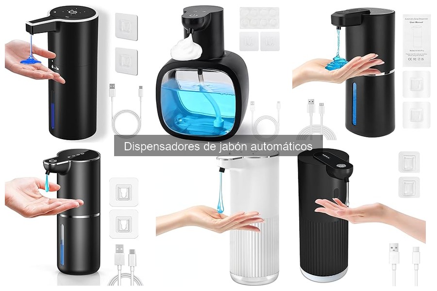 Comparativa de los Mejores Dispensadores de Jabón Automáticos