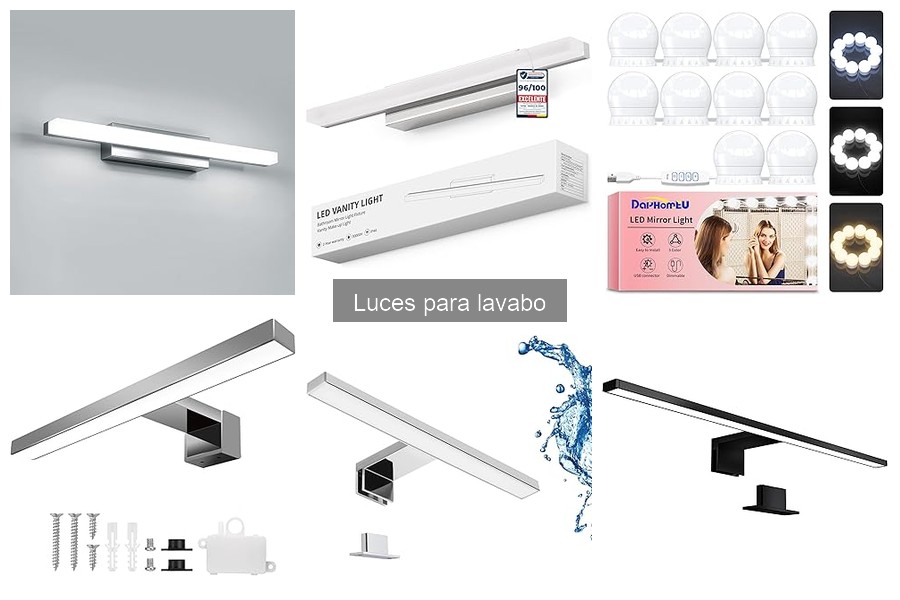 Comparativa de luces para lavabo: ¿Cuál elegir?