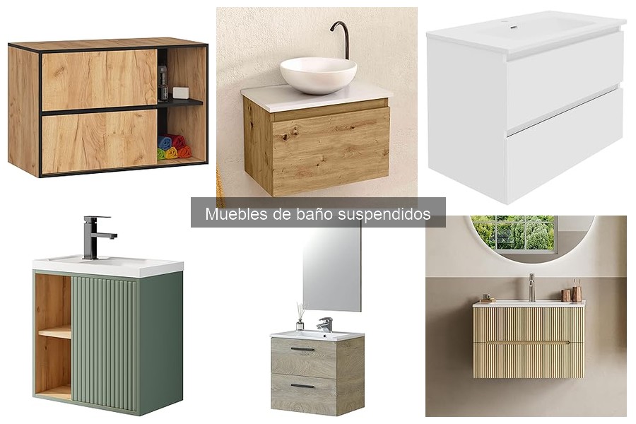 Comparativa de Mejores Muebles de Baño Suspendidos