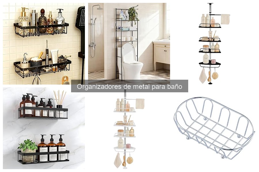 Comparativa de Organizadores de Metal para Baño: ¿Cuál Elegir?