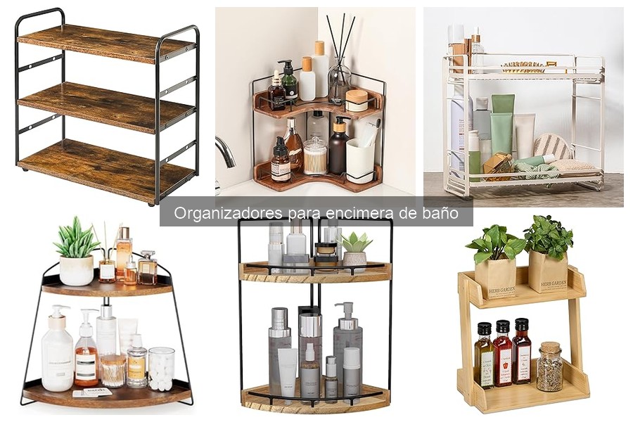 Comparativa de organizadores para encimera de baño: ¿Cuál elegir?