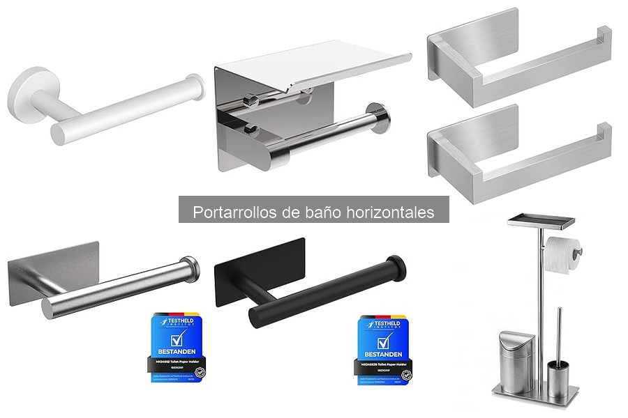 Comparativa de Portarrollos de Baño: Horizontales vs Verticales