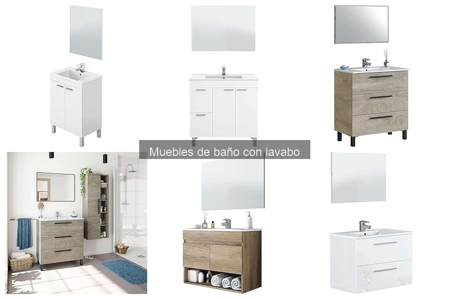 Comparativa de precios de muebles de baño con lavabo