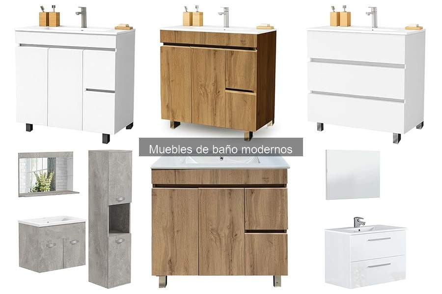 ** Comparativa de Precios de Muebles de Baño Modernos