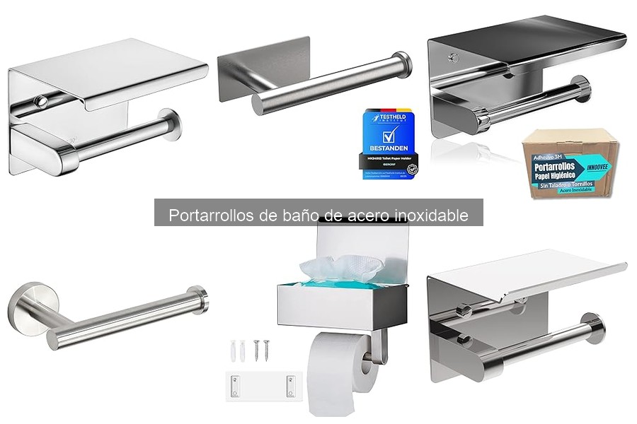Comparativa de Precios de Portarrollos de Baño de Acero Inoxidable