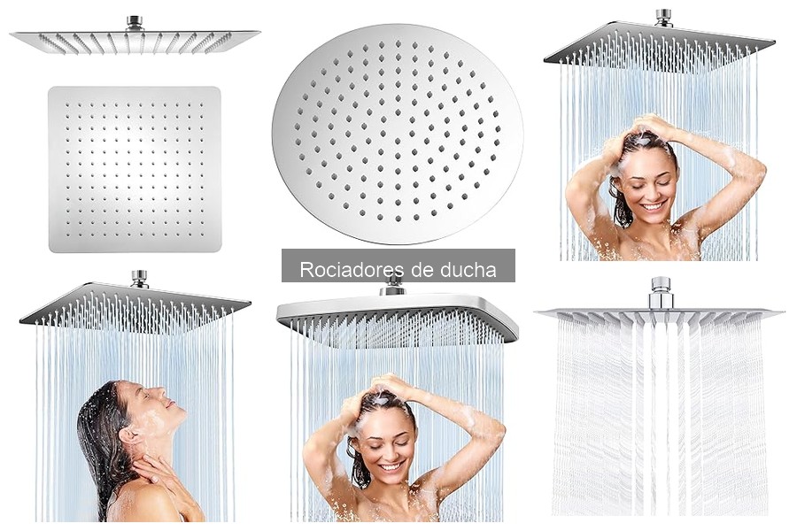 Comparativa de Rociadores de Ducha Fijos y Móviles
