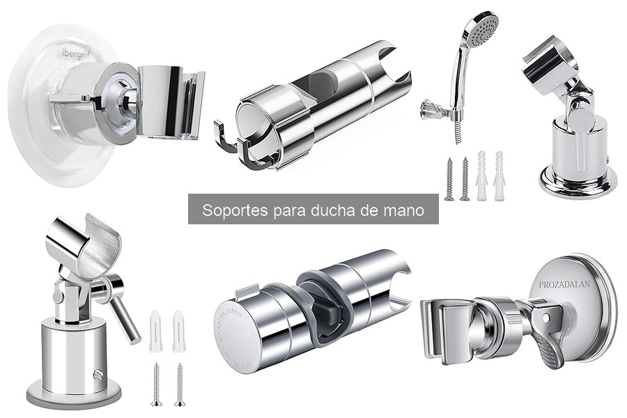 Comparativa de Soportes para Ducha de Mano: Mejores Marcas