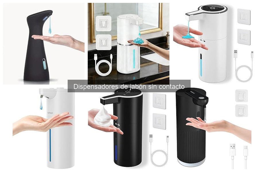 Comparativa Dispensadores de Jabón: Sin Contacto vs Manuales