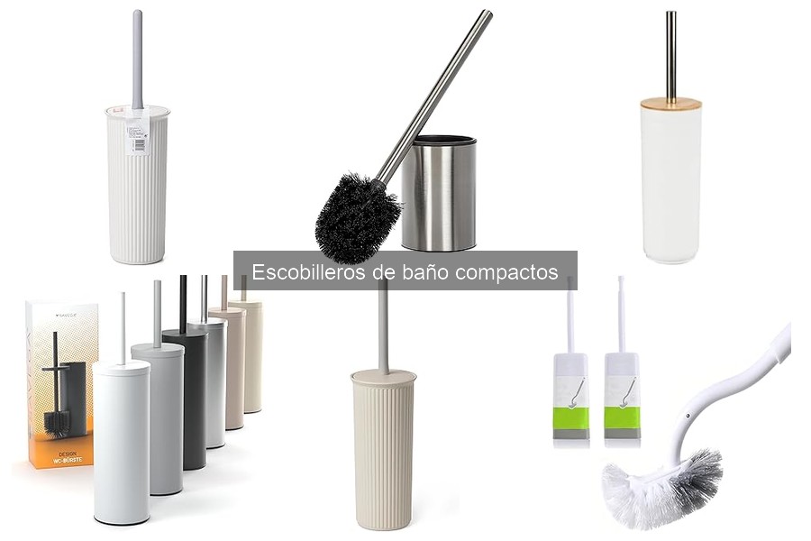 Comparativa: Escobilleros de baño compactos vs. tradicionales