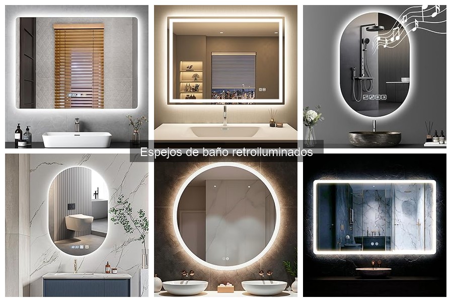 Comparativa: Espejos de baño retroiluminados vs. tradicionales