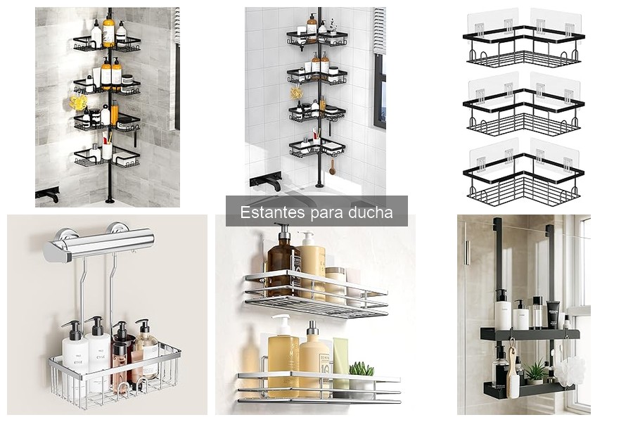 Comparativa: Estantes de Ducha de Acero Inoxidable vs. Plástico