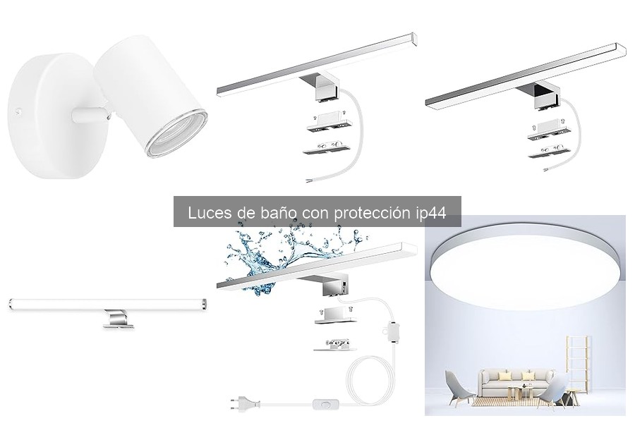 Comparativa Luces de Baño IP44 vs IP65: ¿Cuál elegir?