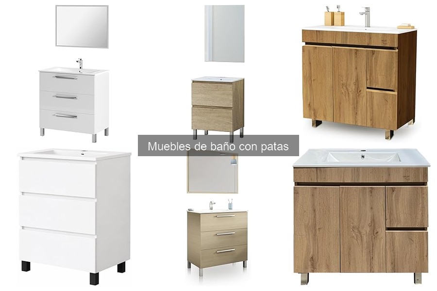 Comparativa: Muebles de Baño con Patas vs Flotantes