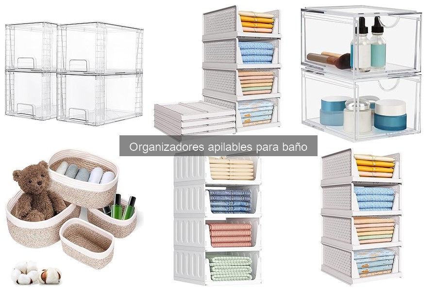 Comparativa: Organizadores Apilables vs Tradicionales para Baño