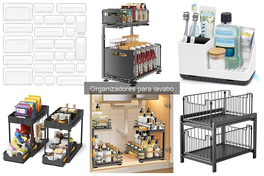 Comparativa: Organizadores de Lavabo Plástico vs Madera