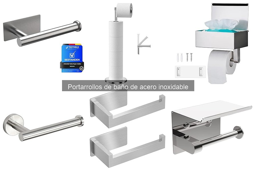 Comparativa: Portarrollos de Acero Inoxidable vs. Otros Materiales