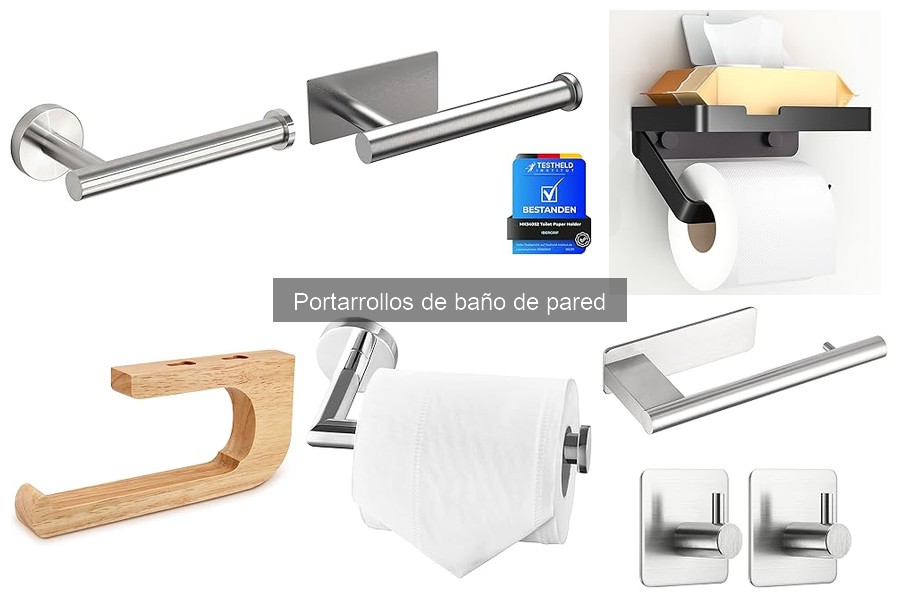 Comparativa: Portarrollos de baño de pared vs de pie
