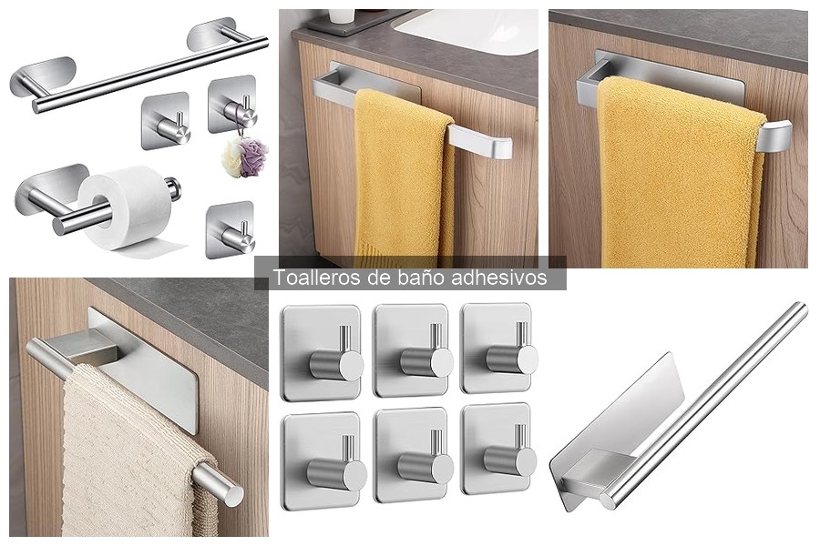 Comparativa: Toalleros Adhesivos vs. de Tornillo para Baño