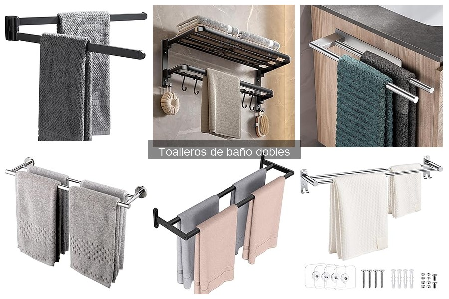 Comparativa: Toalleros de Baño Dobles vs Simples