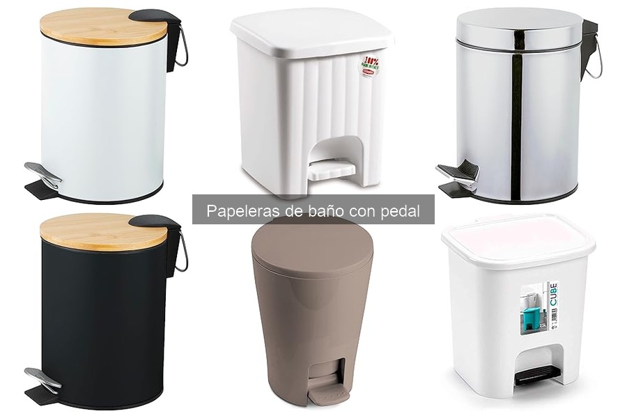 Compra las Mejores Papeleras de Baño con Pedal Online
