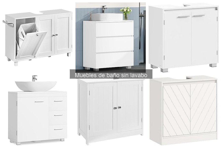 Consejos para Elegir Muebles de Baño sin Lavabo