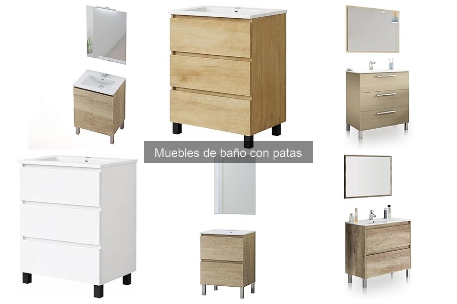 Consejos para Instalar Muebles de Baño con Patas