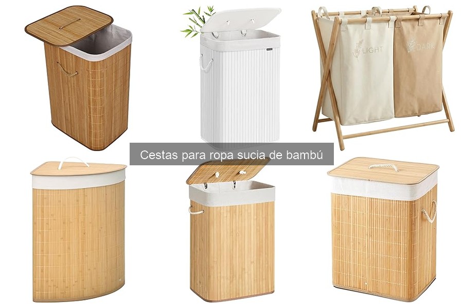 Consejos para limpiar y mantener cestas de ropa sucia de bambú