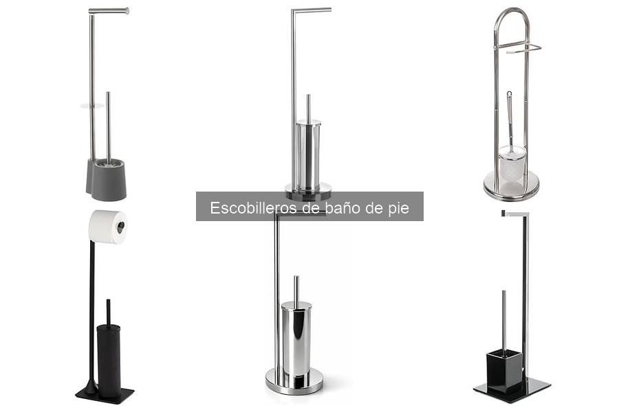 Consejos para limpiar y mantener escobilleros de baño de pie