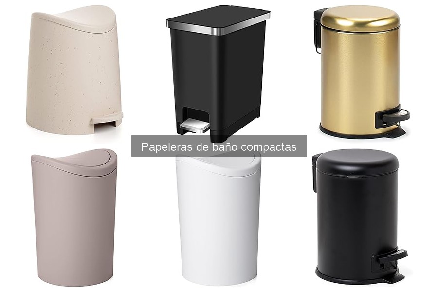 Consejos para Mantener Limpias las Papeleras de Baño Compactas