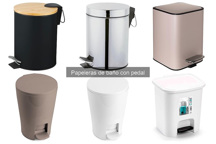 Consejos para Mantener Papeleras de Baño con Pedal