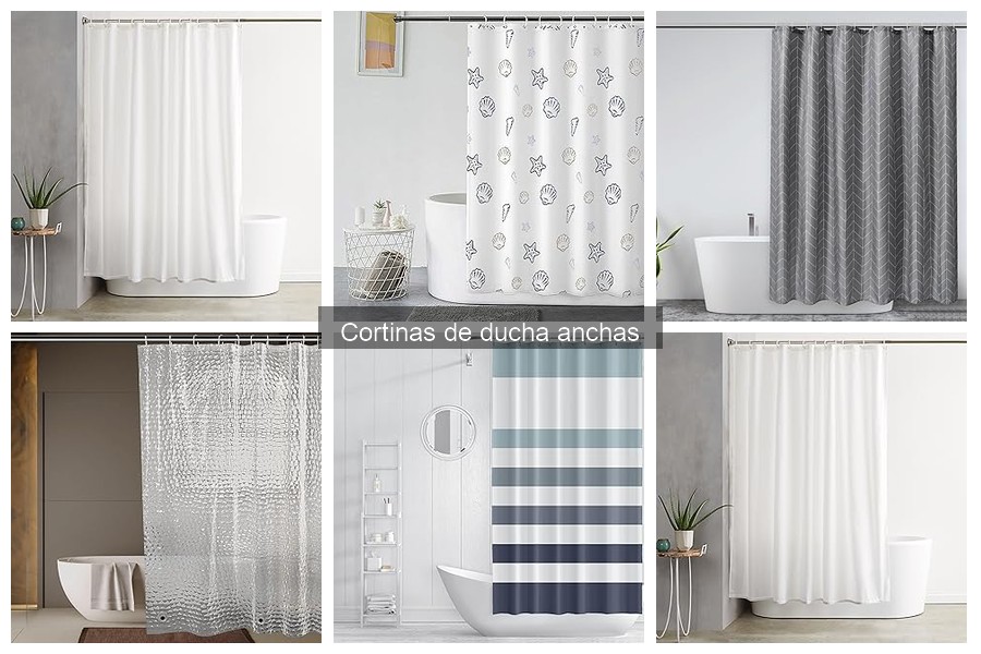 Consejos para Mantener y Limpiar Cortinas de Ducha Anchas