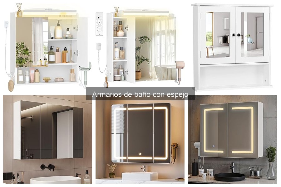 Consejos para Organizar Tu Armario de Baño con Espejo