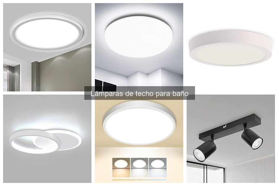 Consejos para reciclar lámparas de techo antiguas del baño