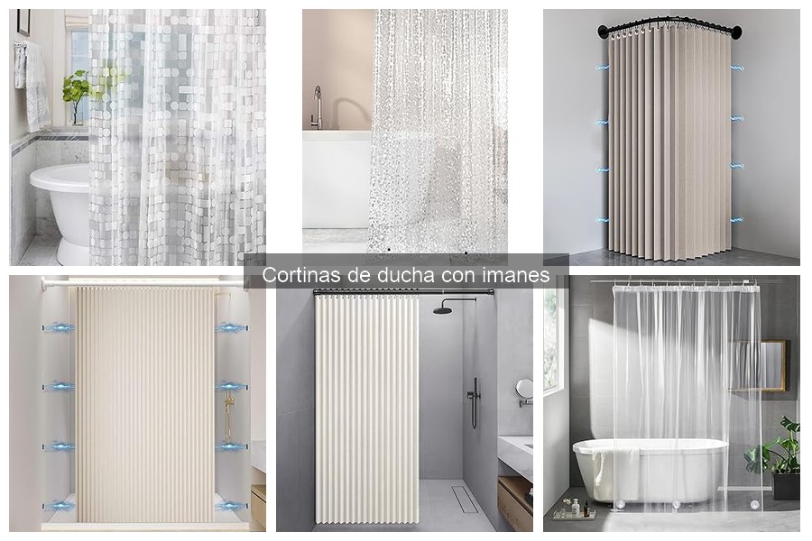 Cortinas de Ducha con Imanes Baratas: Dónde Comprarlas