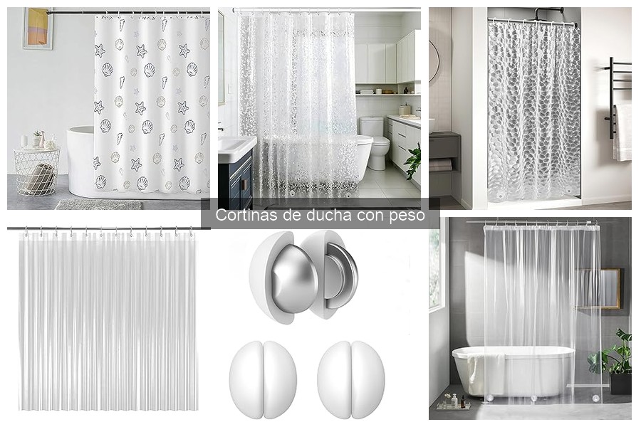 Cortinas de ducha con peso vs. clásicas: ¿Cuál elegir?