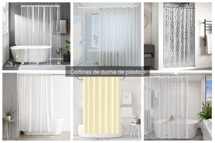 Cortinas de ducha de plástico: ¿Qué son y sus beneficios?