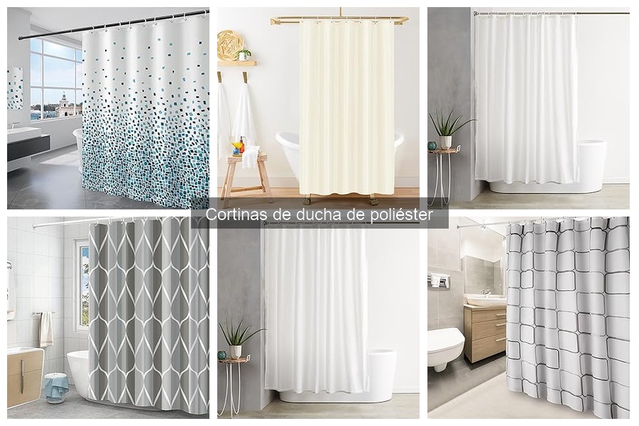 Cortinas de ducha de poliéster: impacto ambiental y sostenibilidad
