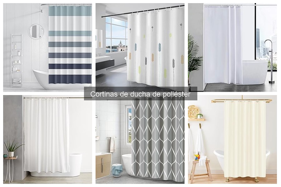 Cortinas de ducha de poliéster: ¿son realmente resistentes al agua?