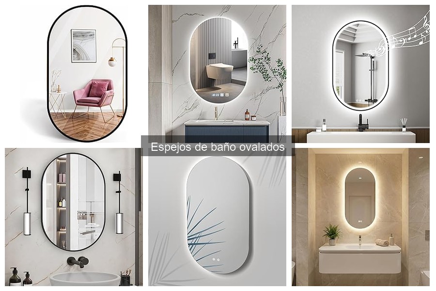 Costos de Espejos de Baño Ovalados: Precios y Más